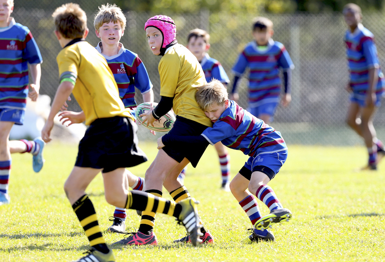 U12As defeated by strong Epsom College rugby side