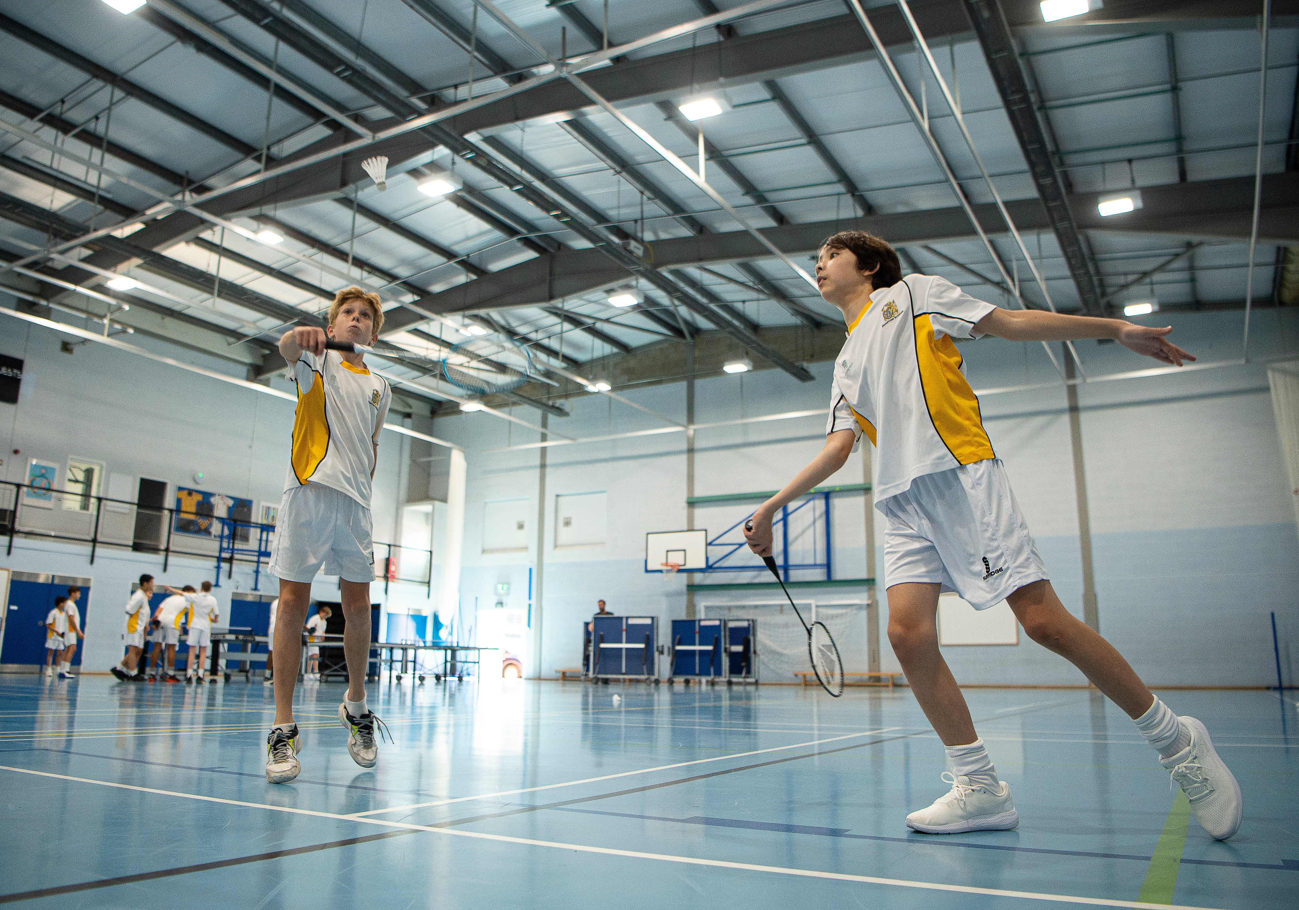Promising start for U14 badminton players