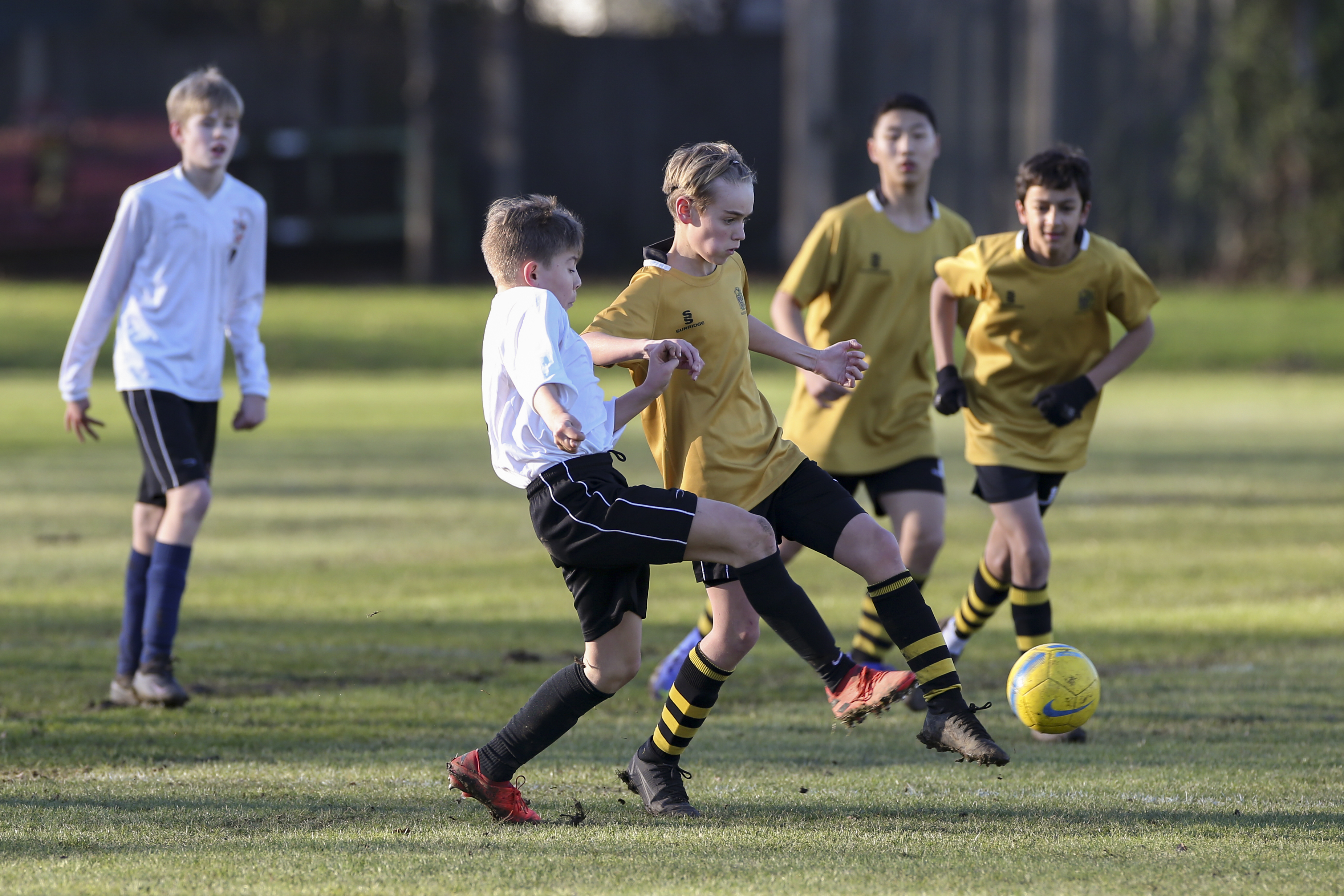 Resilient display by U12Bs gives them 2-0 victory over Sutton Grammar