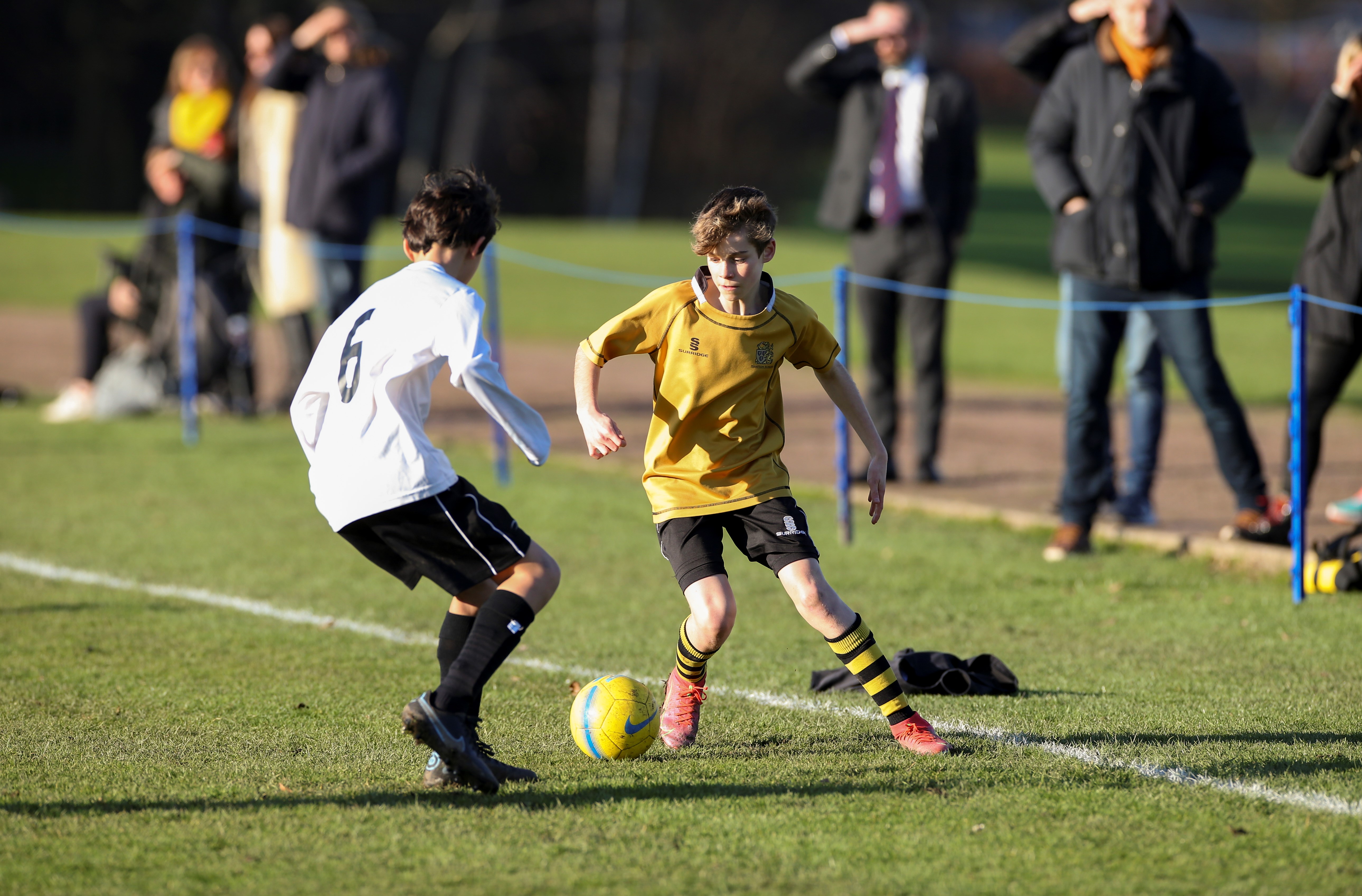 Second-half goals carry U12Ds to victory over Cardinal Vaughan