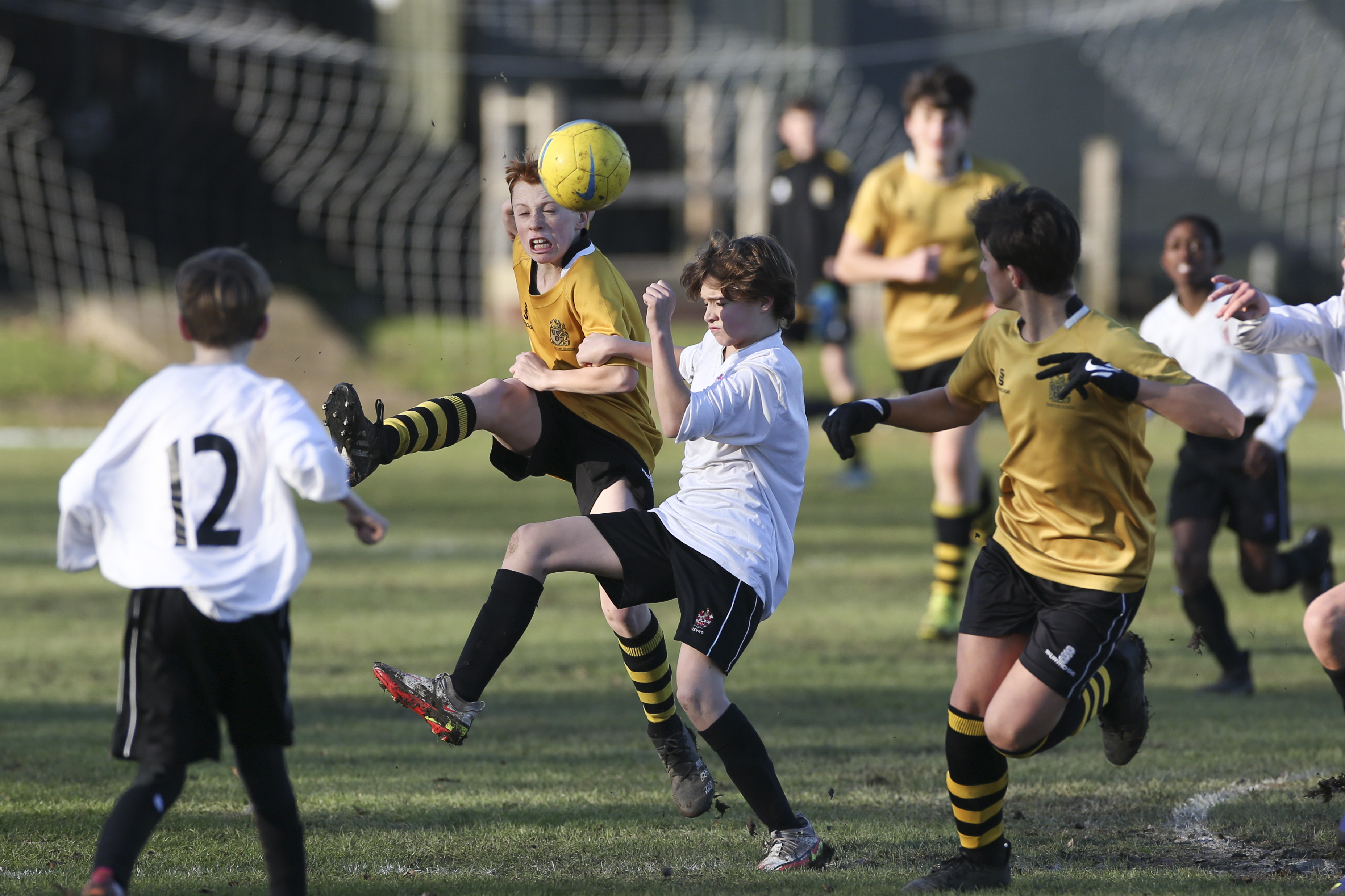 Late equaliser denies U14As victory against rivals Eton in ten goal thriller