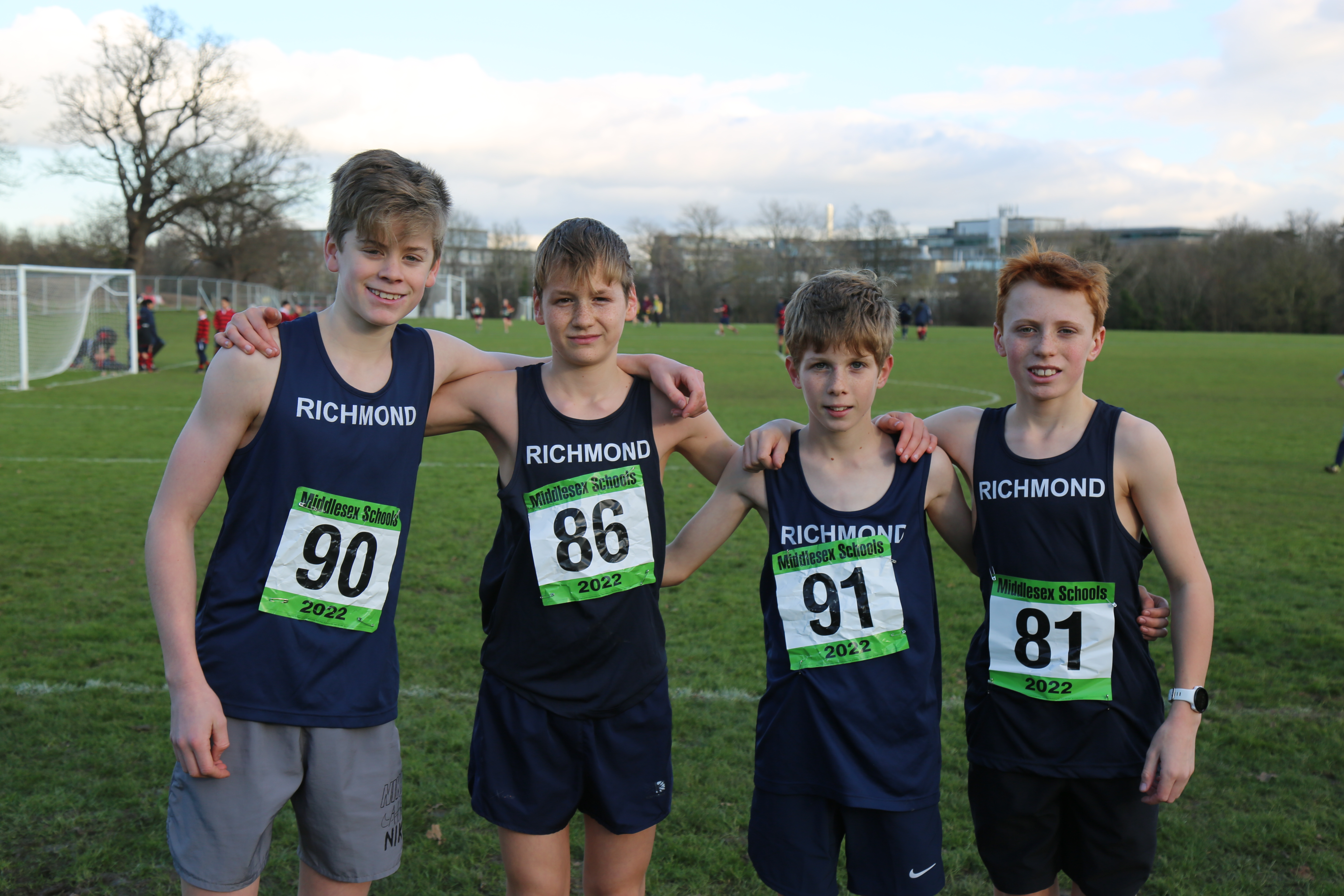 Hampton lead Team Richmond to victory at Middlesex Cross Country Championship