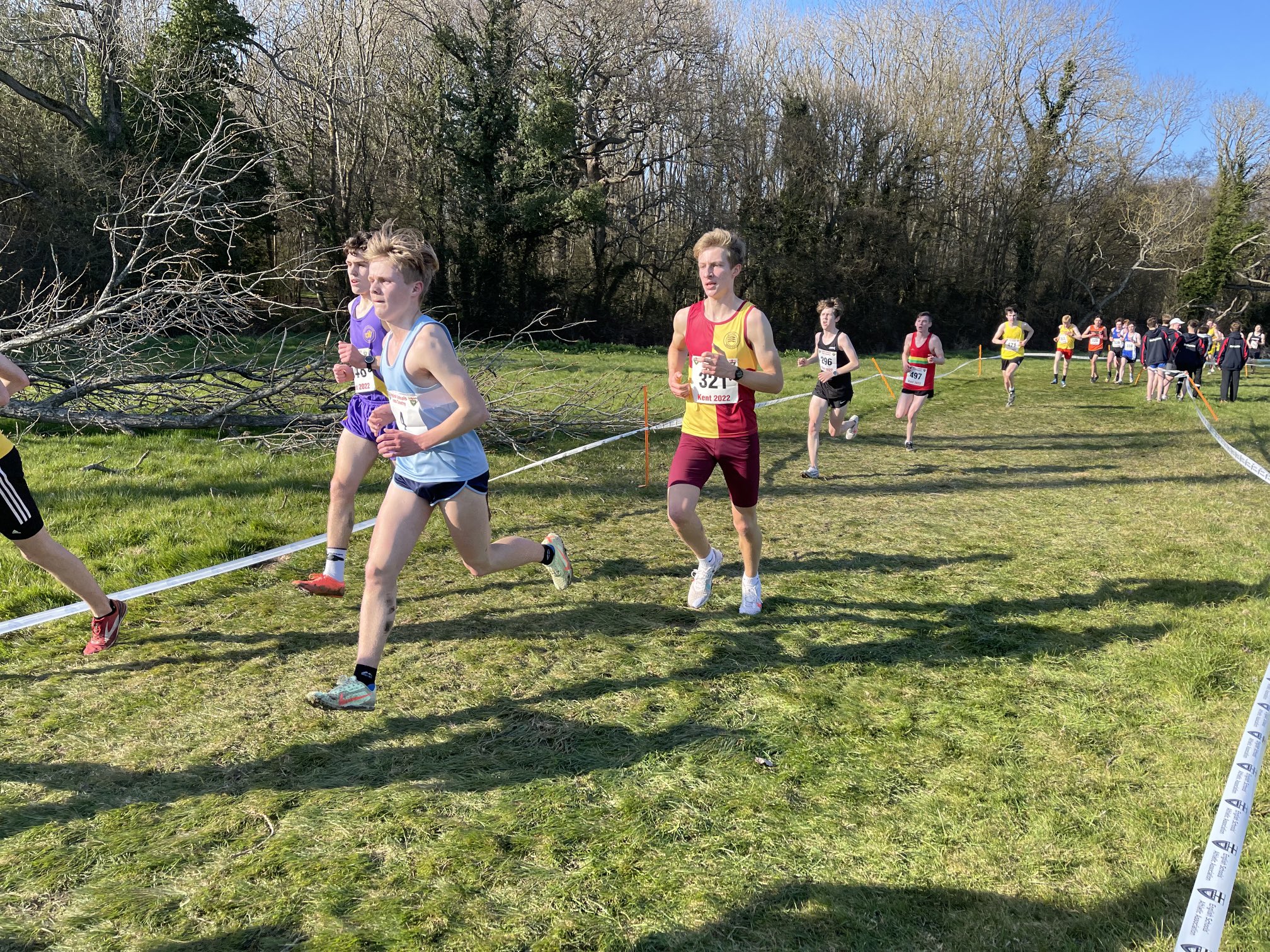 Strong performance for Hampton athletes at English Schools’ Cross Country Championships