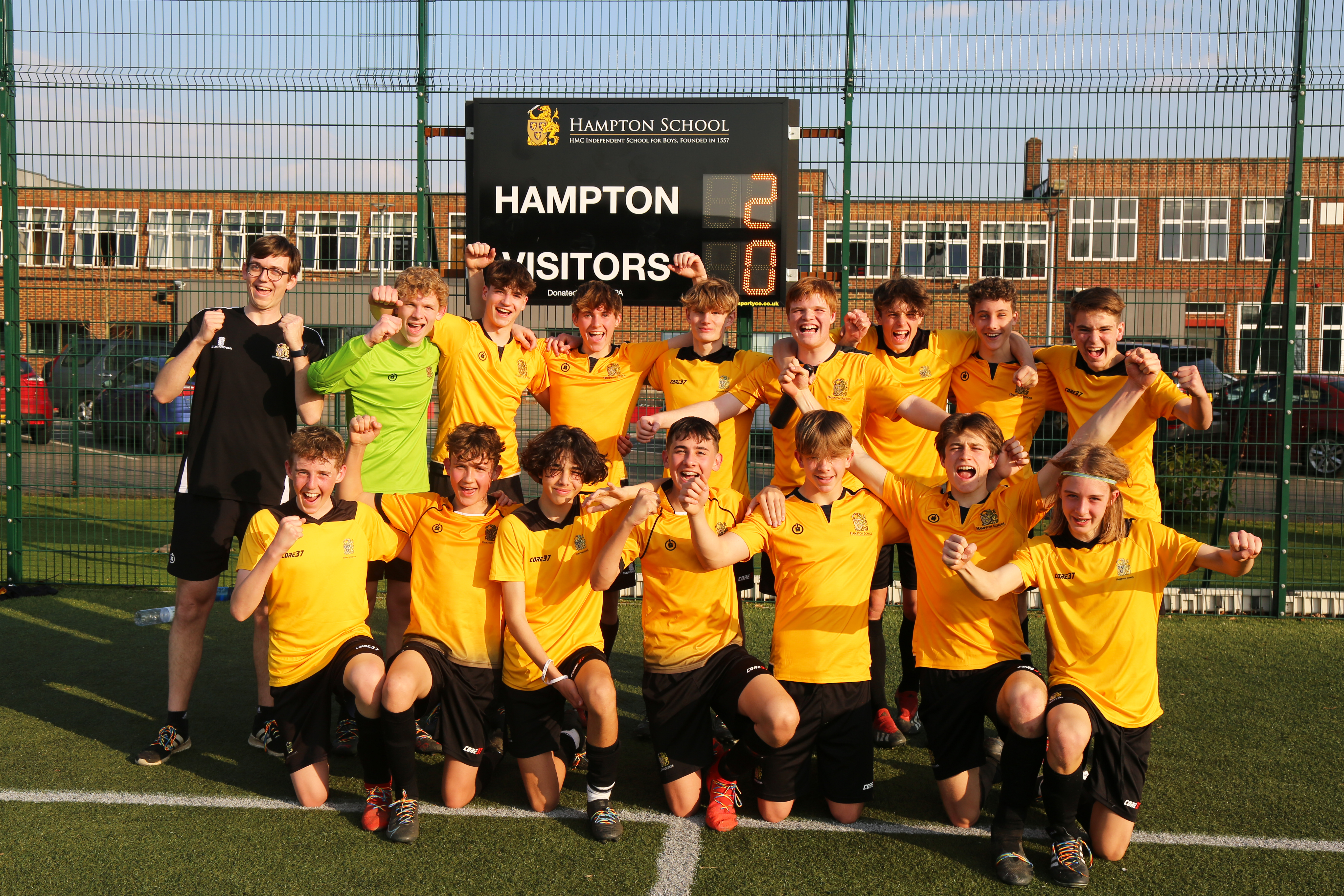 U16Bs reach ESFA final with decisive 2-0 victory