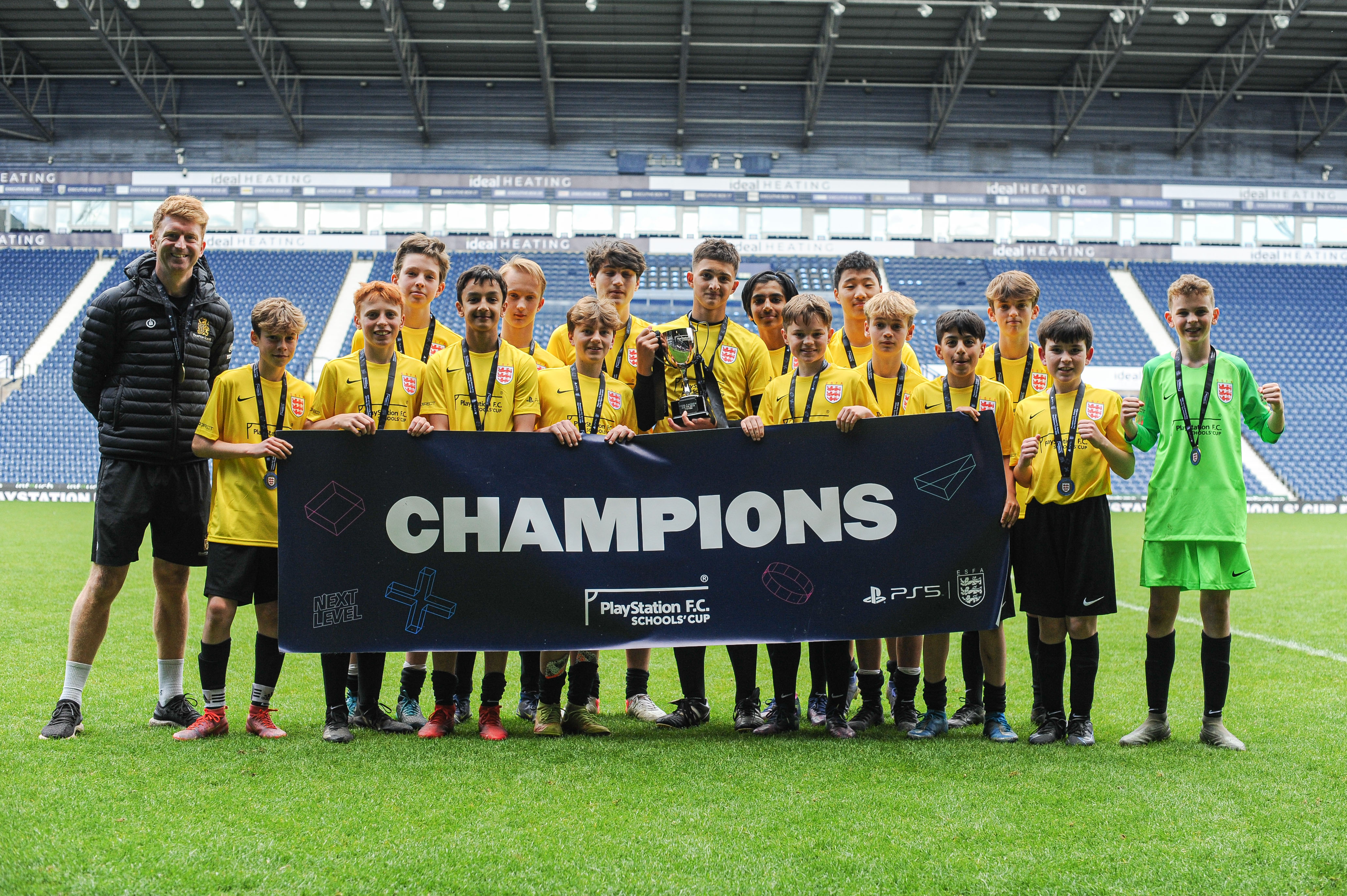 Hampton U14As advance in Surrey Cup with tense shoot-out win