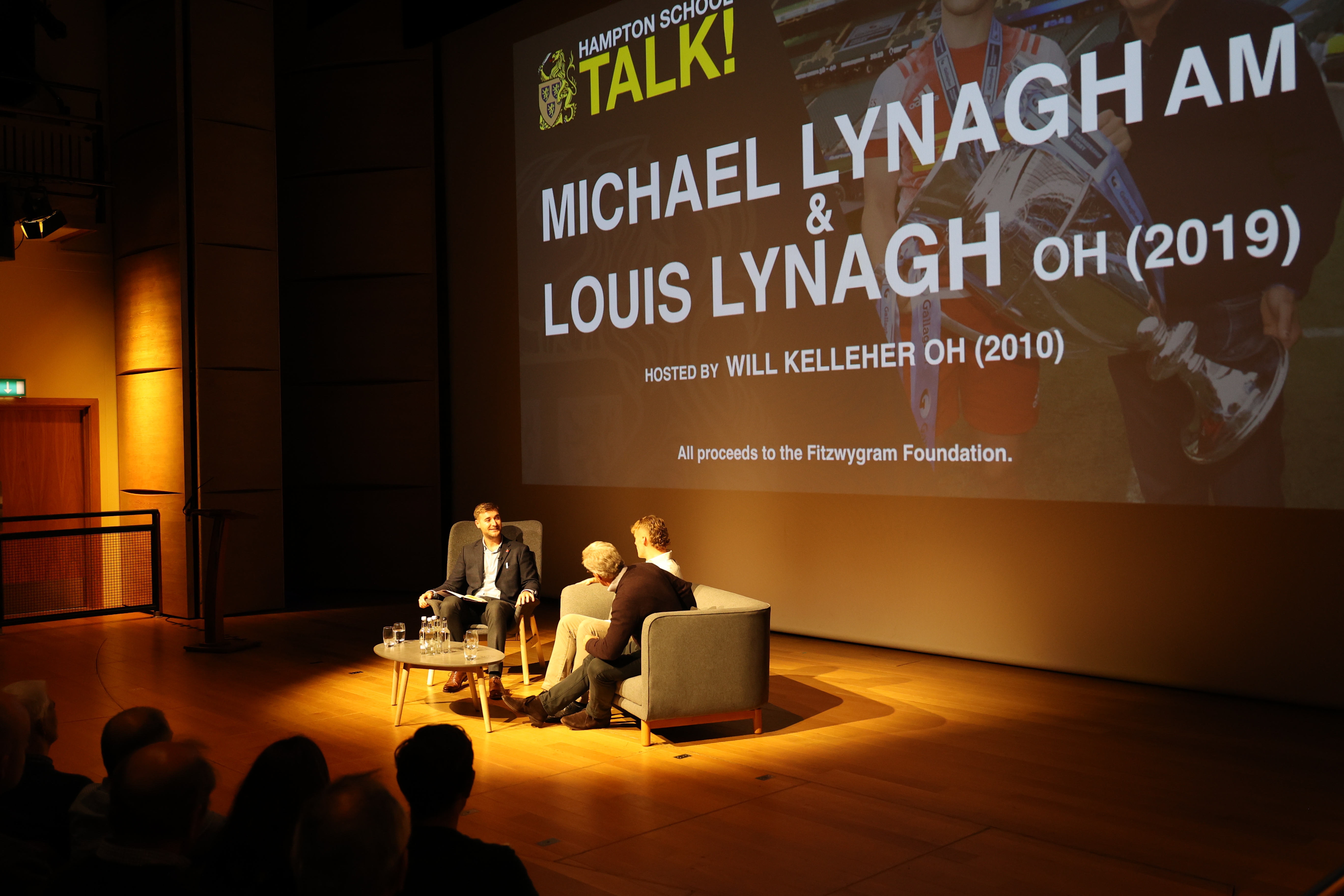 Hampton TALK: Louis and Michael Lynagh in conversation with Will Kelleher