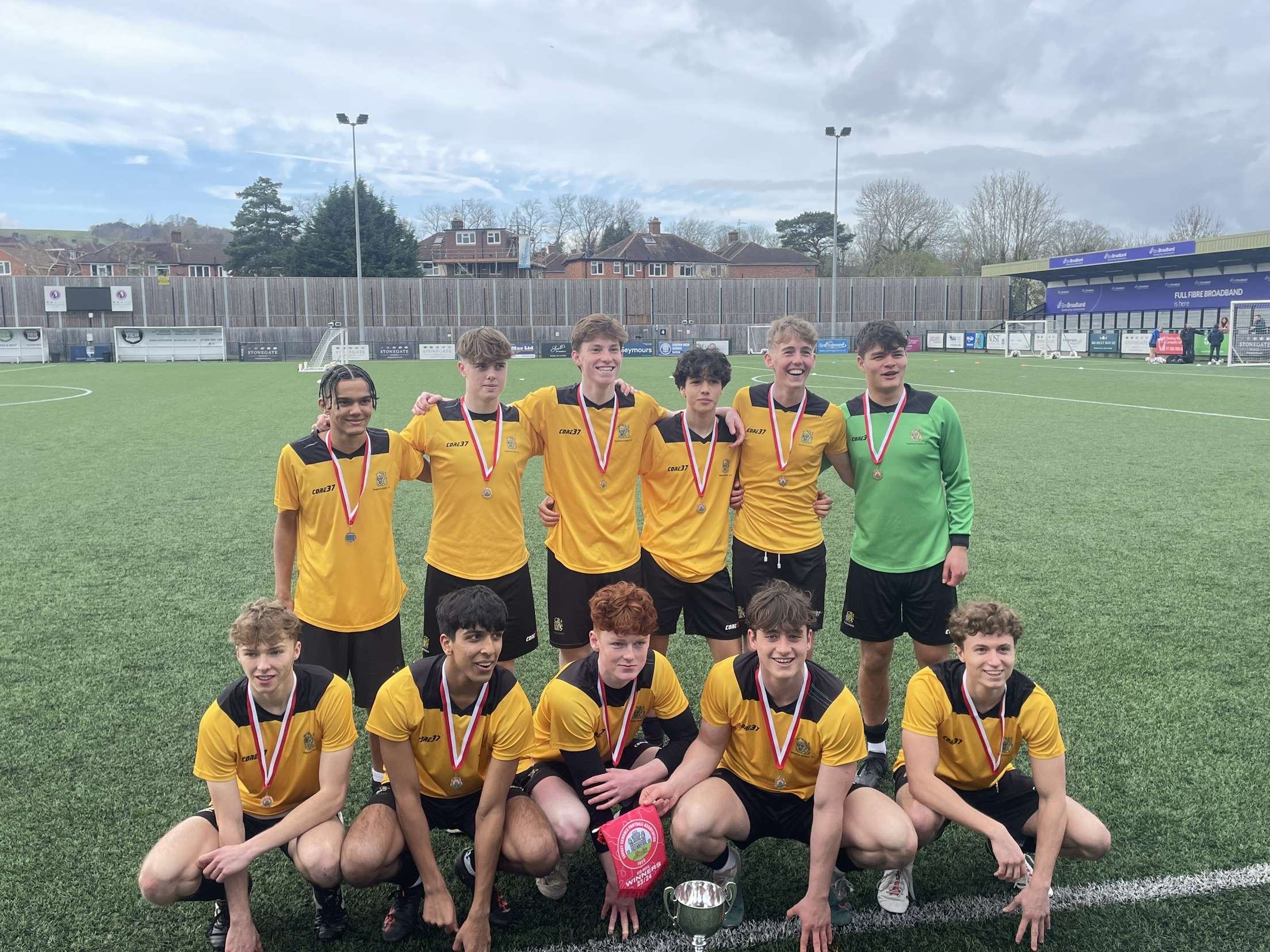 Surrey Cup success in superb season send-off for 1st XI