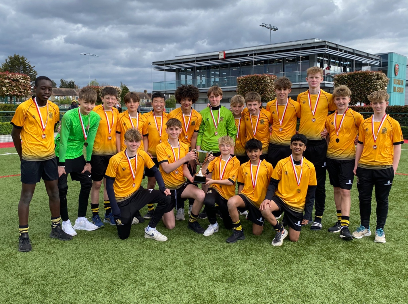 Hampton U15As advance to semi-finals of ISFA Cup